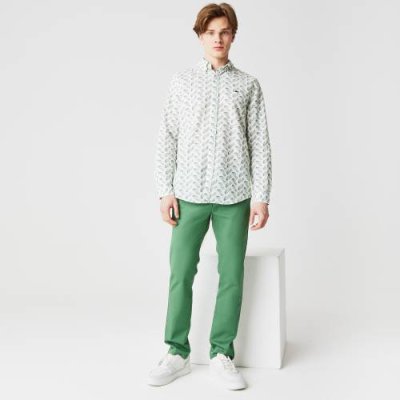 Мужские брюки Lacoste Slim Fit / Брюки и джинсы | Одежда, обувь и аксессуары | V4.Ru: Маркетплейс