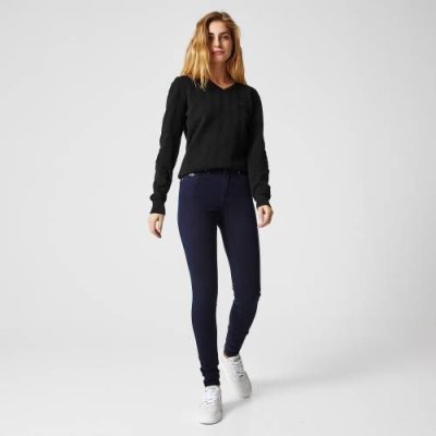 Женские джинсы Lacoste skinny Fit / Брюки и шорты | Одежда, обувь и аксессуары | V4.Ru: Маркетплейс