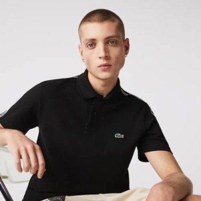 Мужское поло Lacoste Regular Fit из стрейч-хлопка / Поло | Одежда, обувь и аксессуары | V4.Ru: Маркетплейс