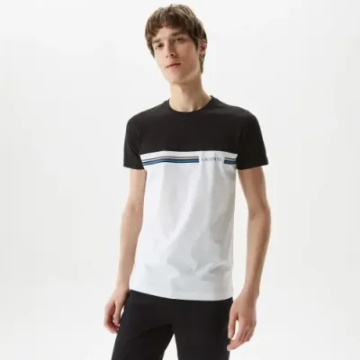 Мужская футболка Lacoste Slim Fit / Футболки | Одежда, обувь и аксессуары | V4.Ru: Маркетплейс