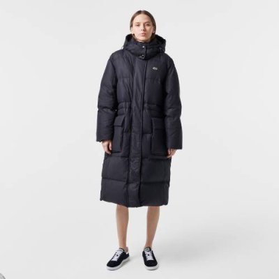 Женский длинный пуховик Lacoste Oversized с регулируемой талией / Верхняя одежда | Одежда, обувь и аксессуары | V4.Ru: Маркетплейс