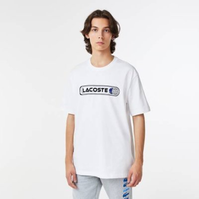 Мужская футболка Lacoste Relaxed Fit / Футболки | Одежда, обувь и аксессуары | V4.Ru: Маркетплейс