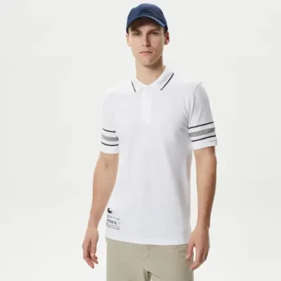 Мужское поло Lacoste Slim Fit Printed Active / Поло | Одежда, обувь и аксессуары | V4.Ru: Маркетплейс