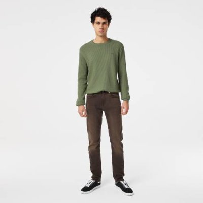 Мужские джинсы Lacoste Slim Fit / Брюки и джинсы | Одежда, обувь и аксессуары | V4.Ru: Маркетплейс