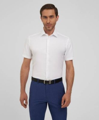 Рубашка прилегающий силуэт HENDERSON SHS-0577-X WHITE / Рубашки Non-Iron + Stretch | Одежда, обувь и аксессуары | V4.Ru: Маркетплейс