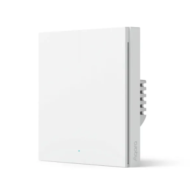 Умный выключатель Aqara Smart wall switch H1, без нейтрали, одноклавишный / Выключатели | Электроника | V4.Ru: Маркетплейс