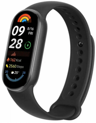 Умный браслет Xiaomi Smart Band 9 черный EAC / Mi Band 9 | Электроника | V4.Ru: Маркетплейс