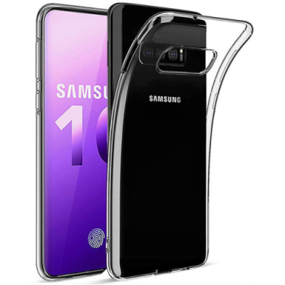 Чехол-накладка для Samsung Galaxy S10 силиконовый (прозрачно-черный) / для Samsung | Электроника | V4.Ru: Маркетплейс