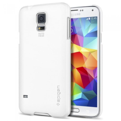 Чехол-накладка Spigen SGP10732 Ultra Fit для Samsung Galaxy S5 (Smooth White) / для Samsung | Электроника | V4.Ru: Маркетплейс