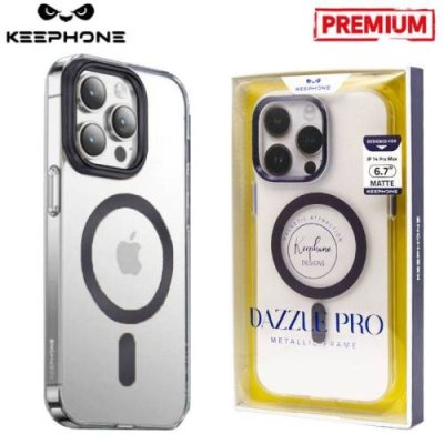 Чехол-накладка Keephone Dazzle Pro Magsafe для Apple iPhone 13 пластиковый (черная рамка) / для iPhone 13/13 Pro | Электроника | V4.Ru: Маркетплейс