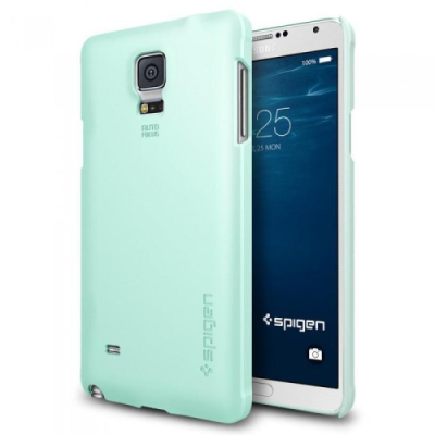 Чехол-накладка Spigen SGP11111 Thin Fit для Samsung Galaxy Note 4 (Mint) / для Samsung | Электроника | V4.Ru: Маркетплейс