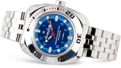 Российские наручные  мужские часы Vostok 2416.00-710440. Коллекция Амфибия / Часы мужские | Одежда, обувь и аксессуары | V4.Ru: Маркетплейс