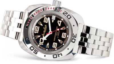 Российские наручные  мужские часы Vostok 2416.00-710335. Коллекция Амфибия / Часы мужские | Одежда, обувь и аксессуары | V4.Ru: Маркетплейс