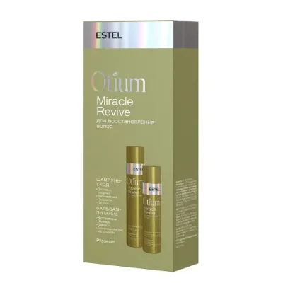 ESTEL PROFESSIONAL Набор для восстановления волос (шампунь 250 мл, бальзам 200 мл) OTIUM MIRACLE REVIVE / Наборы | Товары для красоты | V4.Ru: Маркетплейс