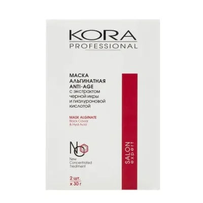 KORA Маска альгинатная anti-age / Kora Professional 2*30 гр / Наборы | Товары для красоты | V4.Ru: Маркетплейс