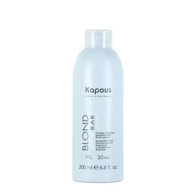 KAPOUS Эмульсия окислительная кремообразная с экстрактом жемчуга 9% / Blond Bar Blond Cremoxon 200 мл / Окислители | Товары для красоты | V4.Ru: Маркетплейс