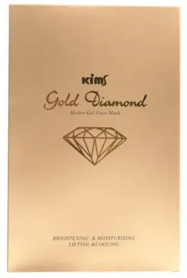 KIMS Маска гидрогелевая золотая для лица / Gold Diamond Hydro-Gel Face Mask 5*30 г / Маски | Товары для красоты | V4.Ru: Маркетплейс