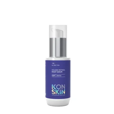 ICON SKIN Сыворотка ночная на основе 0,35% ретинола / Golden Retinol Night Serum 30 мл / Сыворотки | Товары для красоты | V4.Ru: Маркетплейс