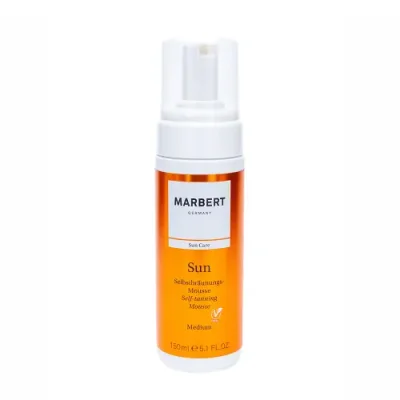 MARBERT Мусс-автозагар для тела для всех типов кожи, средний оттенок / Sun Self-Tanning Mousse Medium 150 мл / Муссы | Товары для красоты | V4.Ru: Маркетплейс