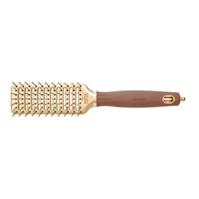 OLIVIA GARDEN Щетка OG Expert Style Vent Nylon Bristles Gold&Brown / Расчески | Товары для красоты | V4.Ru: Маркетплейс