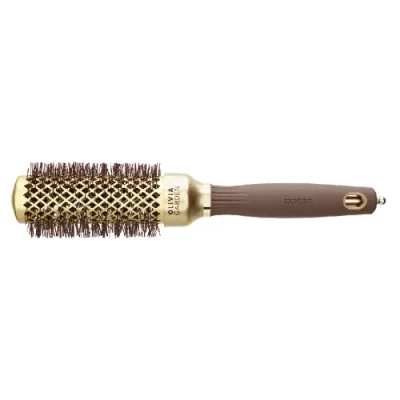 OLIVIA GARDEN Термобрашинг OG Expert Blowout Shine Wavy Bristles Gold&Brown 35 мм / Термобрашинги | Товары для красоты | V4.Ru: Маркетплейс