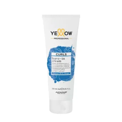 YELLOW Крем несмываемый для вьющихся и кудрявых волос / YELLOW CURLS LEAVE-IN CREAM 250 мл / Кремы | Товары для красоты | V4.Ru: Маркетплейс