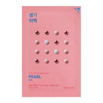 HOLIKA HOLIKA Маска тканевая осветляющая Пьюр Эссенс, жемчуг / Pure Essence Mask Sheet Pearl 20 мл / Маски | Товары для красоты | V4.Ru: Маркетплейс