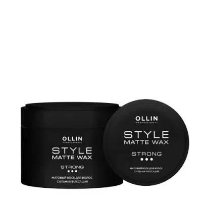 OLLIN PROFESSIONAL Воск матовый сильной фиксации для волос / Strong Hold Matte Wax STYLE 50 г / Воски | Товары для красоты | V4.Ru: Маркетплейс