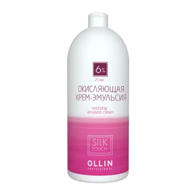 OLLIN PROFESSIONAL Крем-эмульсия окисляющая 6% (20vol) / Oxidizing Emulsion cream SILK TOUCH 1000 мл / Окислители | Товары для красоты | V4.Ru: Маркетплейс